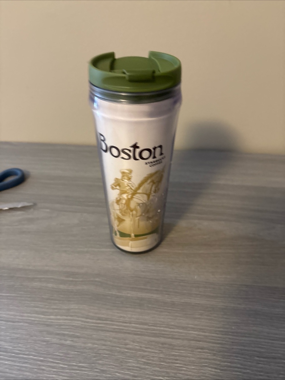 Starbucks Boston Green Lid Travel Tumbler